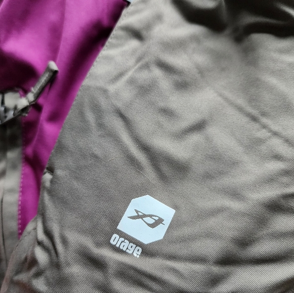 Orage Insulated Ski Jacket Prime 10 Pink Color Block Women's Small Winter - Picture 11 of 12